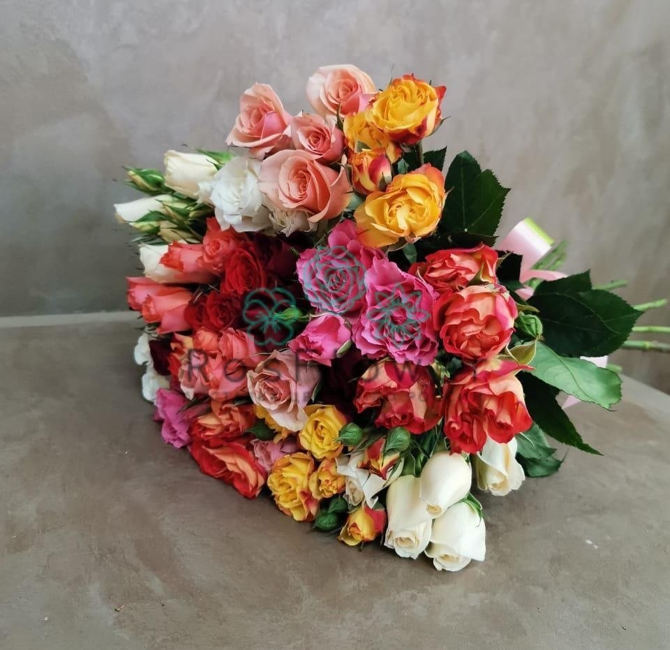 Букет цветов из: Розы в Малых Дербетах