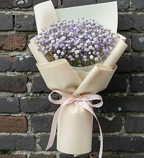 Букет цветов из:  Гипсофила в Малых Дербетах