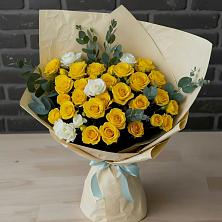 Букет цветов из:  Розы в Малых Дербетах