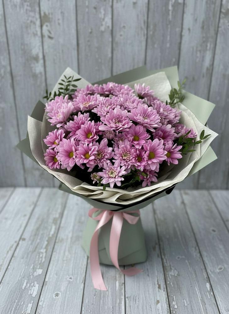 Букет цветов из: Хризантемы в Малых Дербетах