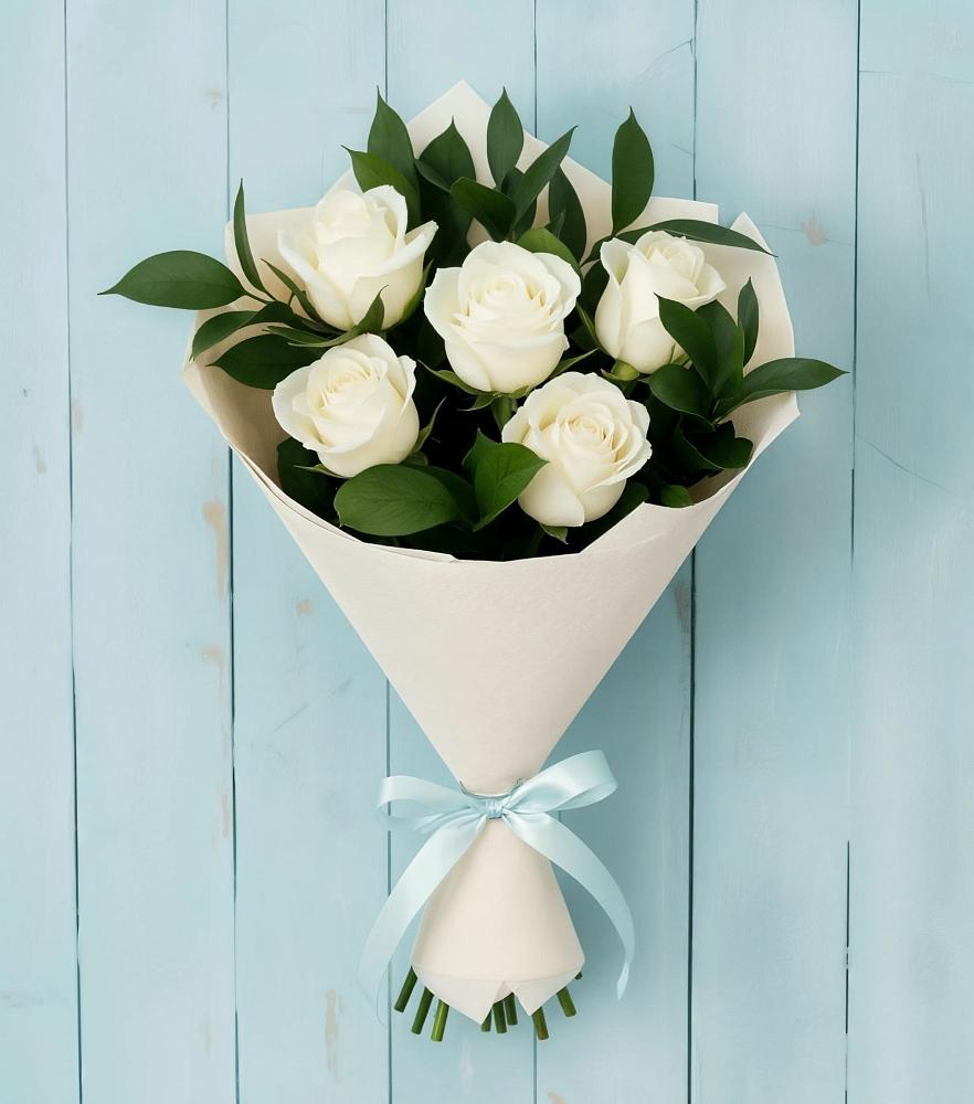 Букет цветов из: Розы в Малых Дербетах