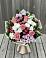 Букет цветов из: Альстромерии, Гвоздики, Розы и Хризантемы в Малых Дербетах