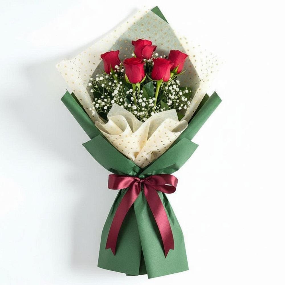 Букет цветов из: Розы в Малых Дербетах