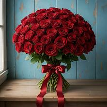 Букет Красные розы Блэк Меджик в Малых Дербетах
