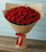 Букет Красные розы Милано в Малых Дербетах