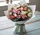 Букет цветов из: Розы, Лизиантусы и Гвоздики в Малых Дербетах
