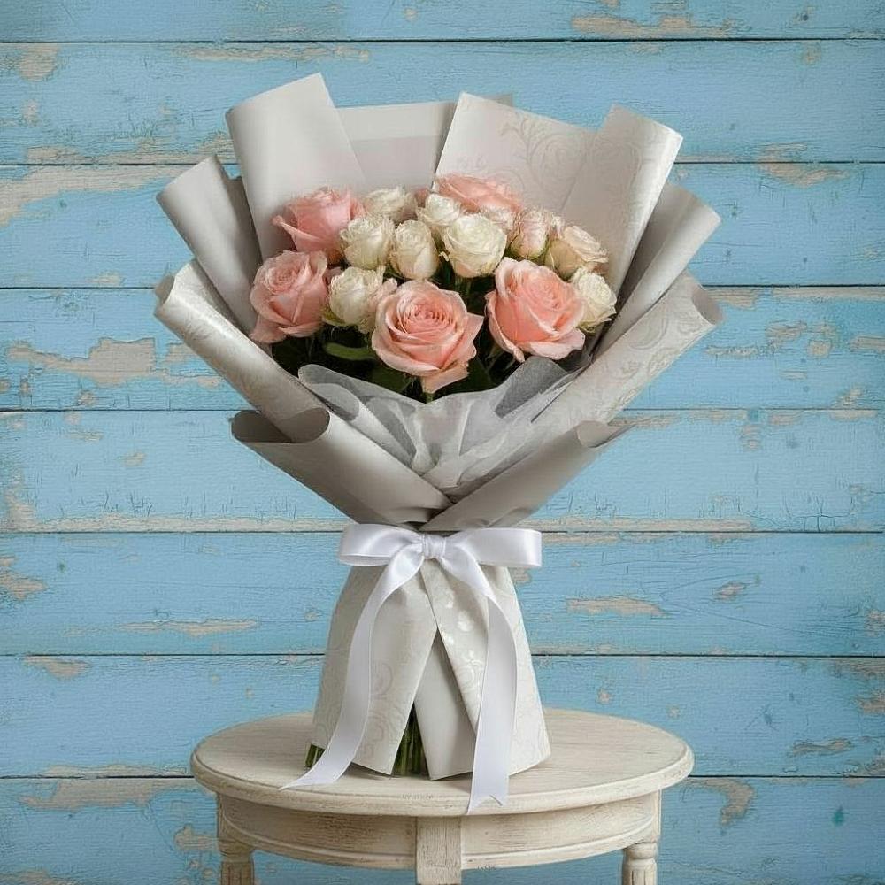 Букет цветов из: Розы в Малых Дербетах