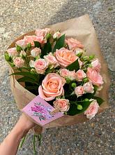 Букет цветов из:  Розы #REPLACE_PRED# Малых Дербетах