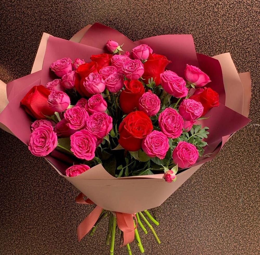 Букет В объятьях нежности в Малых Дербетах