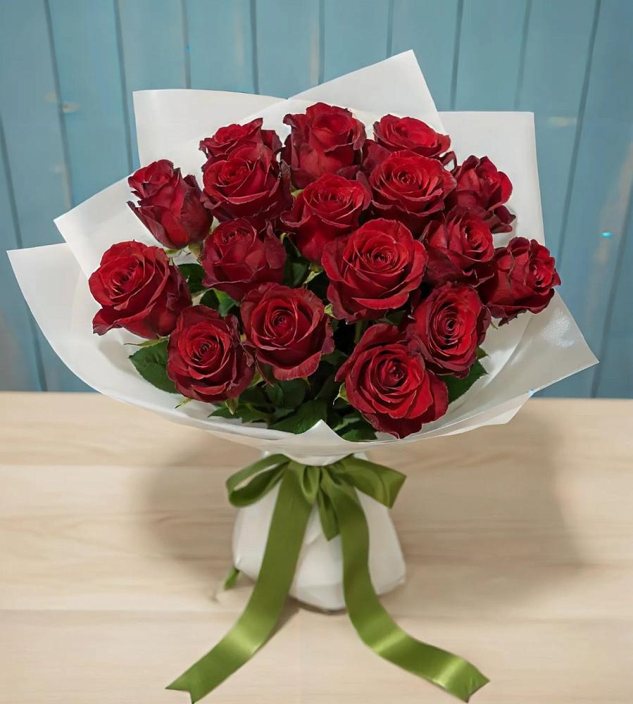 Букет Красные розы в Малых Дербетах