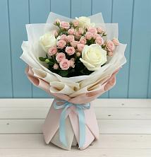 Букет цветов из:  Розы в Малых Дербетах