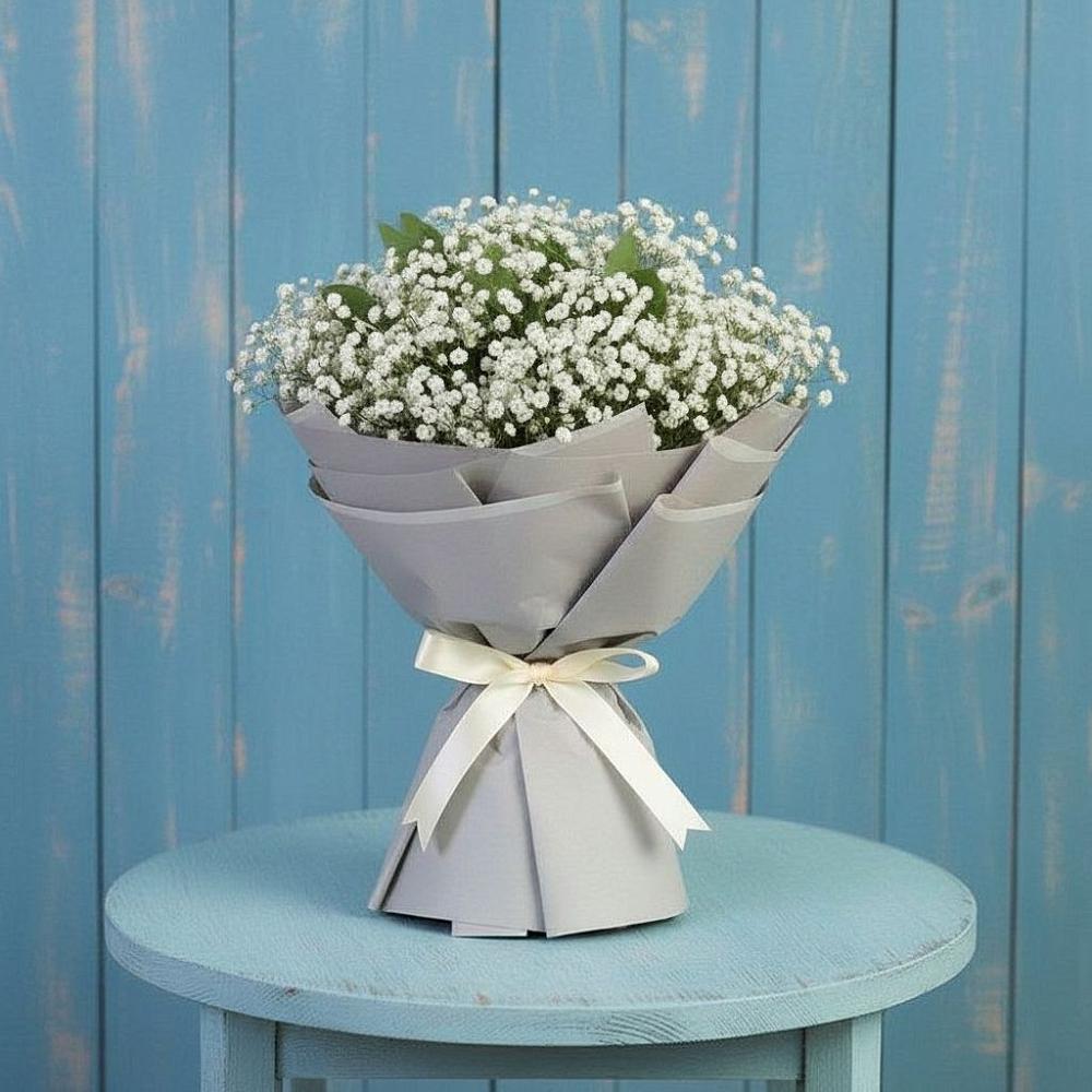 Букет цветов из: Гипсофила в Малых Дербетах