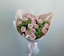 Букет цветов из:  Розы и Хризантемы в Малых Дербетах