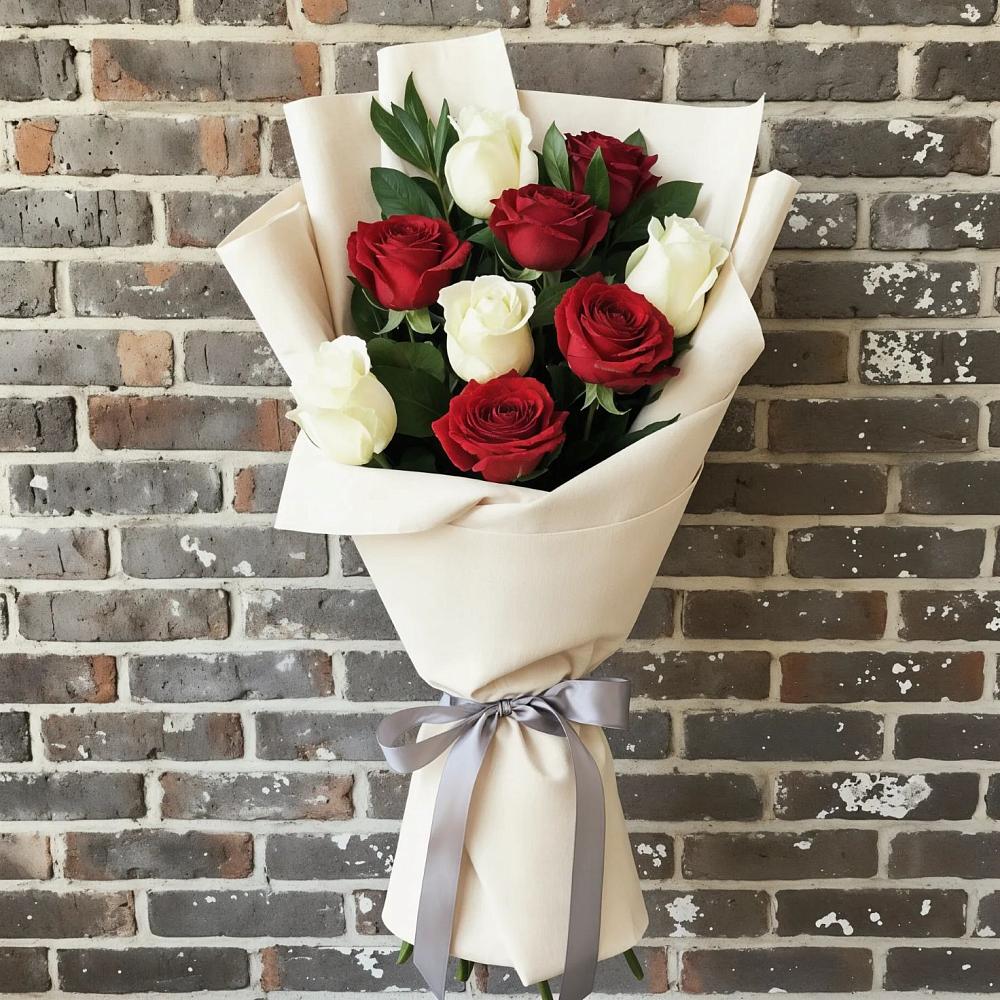 Букет цветов из: Розы в Малых Дербетах