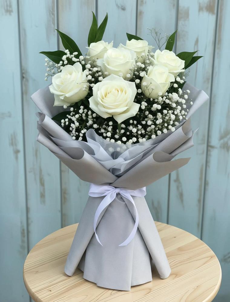 Букет цветов из: Розы в Малых Дербетах