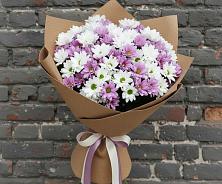 Букет цветов из:  Хризантемы в Малых Дербетах