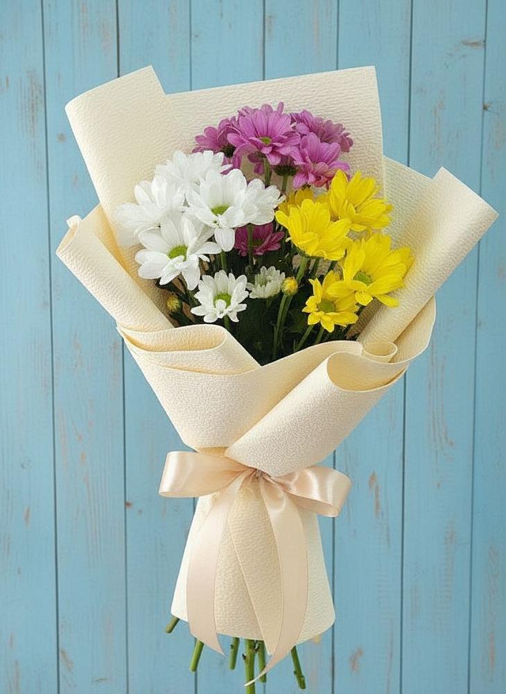 Букет цветов из: Хризантемы в Малых Дербетах