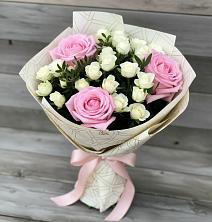 Букет цветов из:  Розы в Малых Дербетах