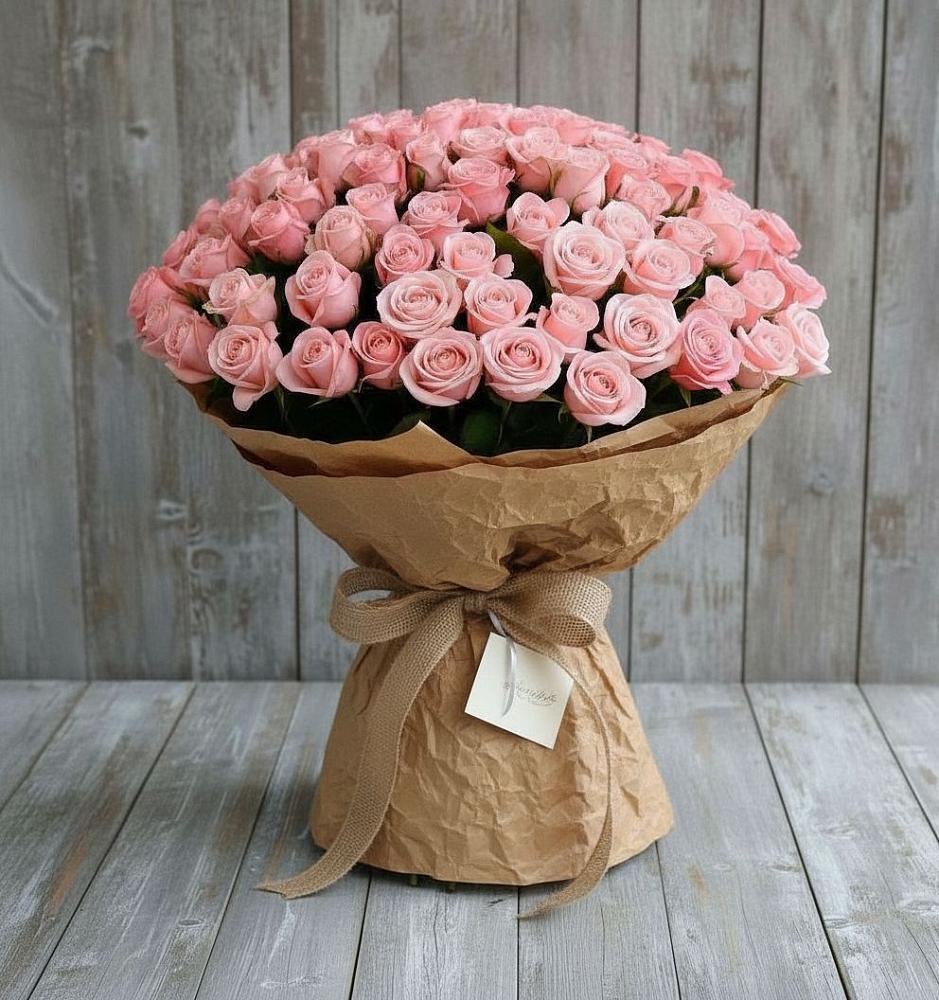 Букет 151 Роза Роуз в Малых Дербетах