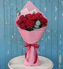 Букет цветов из:  Розы в Малых Дербетах