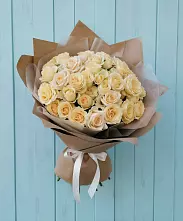 Букет Кремовое облако в Малых Дербетах