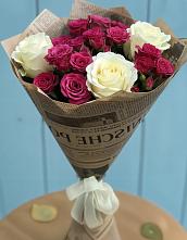 Букет цветов из:  Розы в Малых Дербетах