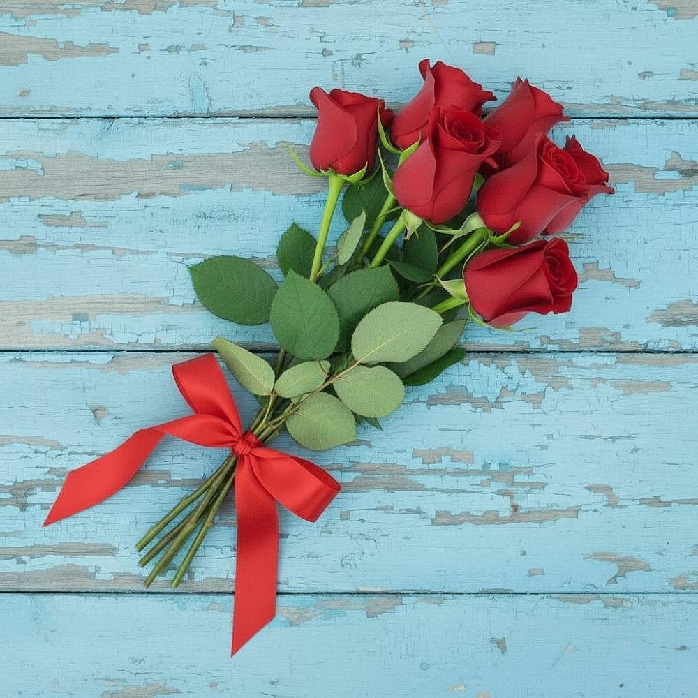 Букет Красные розы в Малых Дербетах