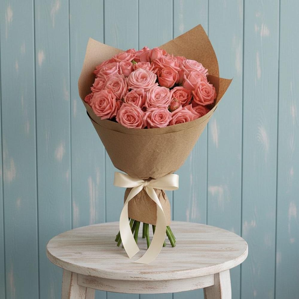 Букет цветов из: Розы в Малых Дербетах