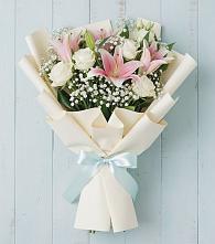 Букет цветов из:  Лилии в Малых Дербетах