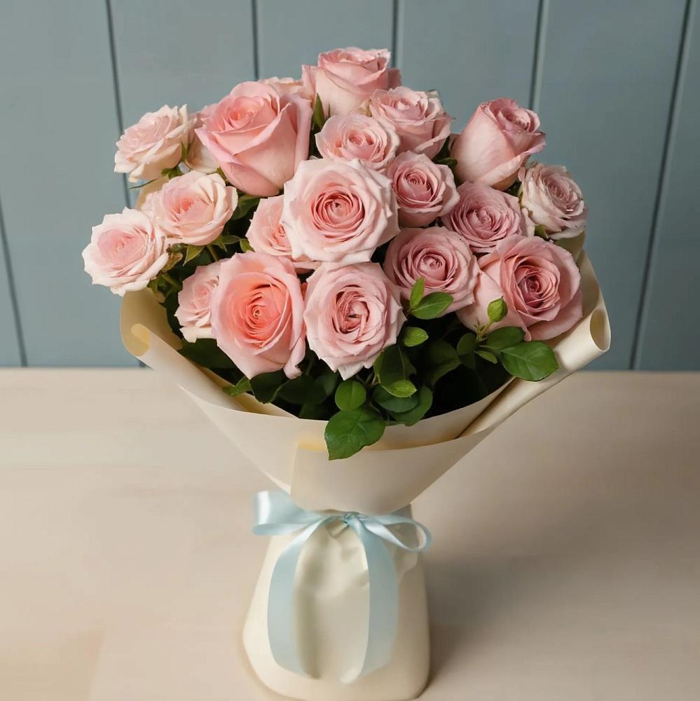 Букет Розовый шарм в Малых Дербетах