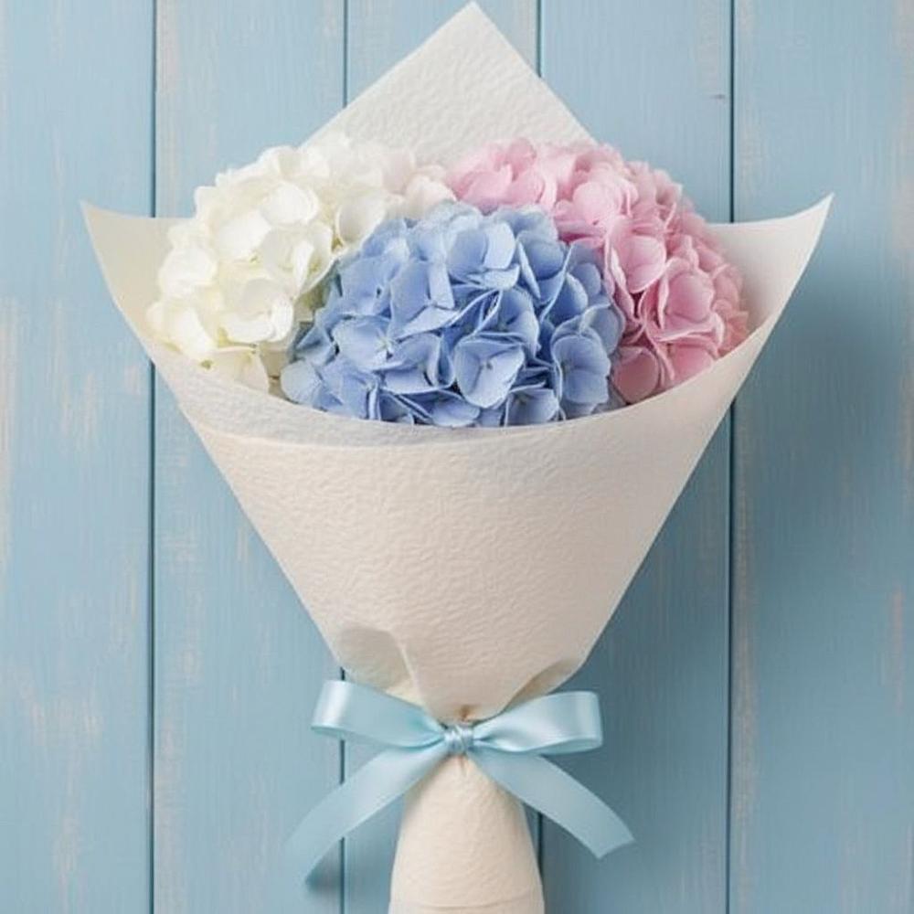 Букет цветов из: Гортензия в Малых Дербетах