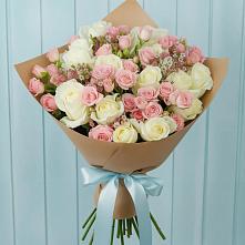 Букет цветов из:  Розы в Малых Дербетах